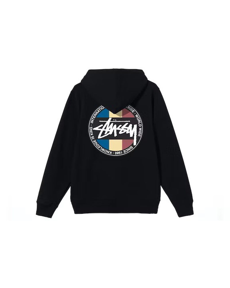 Stüssy Klassiska Dot Hoodie Svarta | Sverige 069QPXMZD