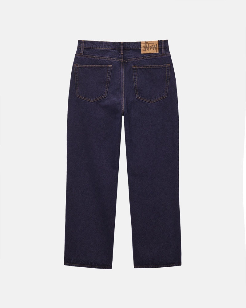 Stüssy Klassiska Jean Denim Jeans Blå | Sverige 751XNKGTE