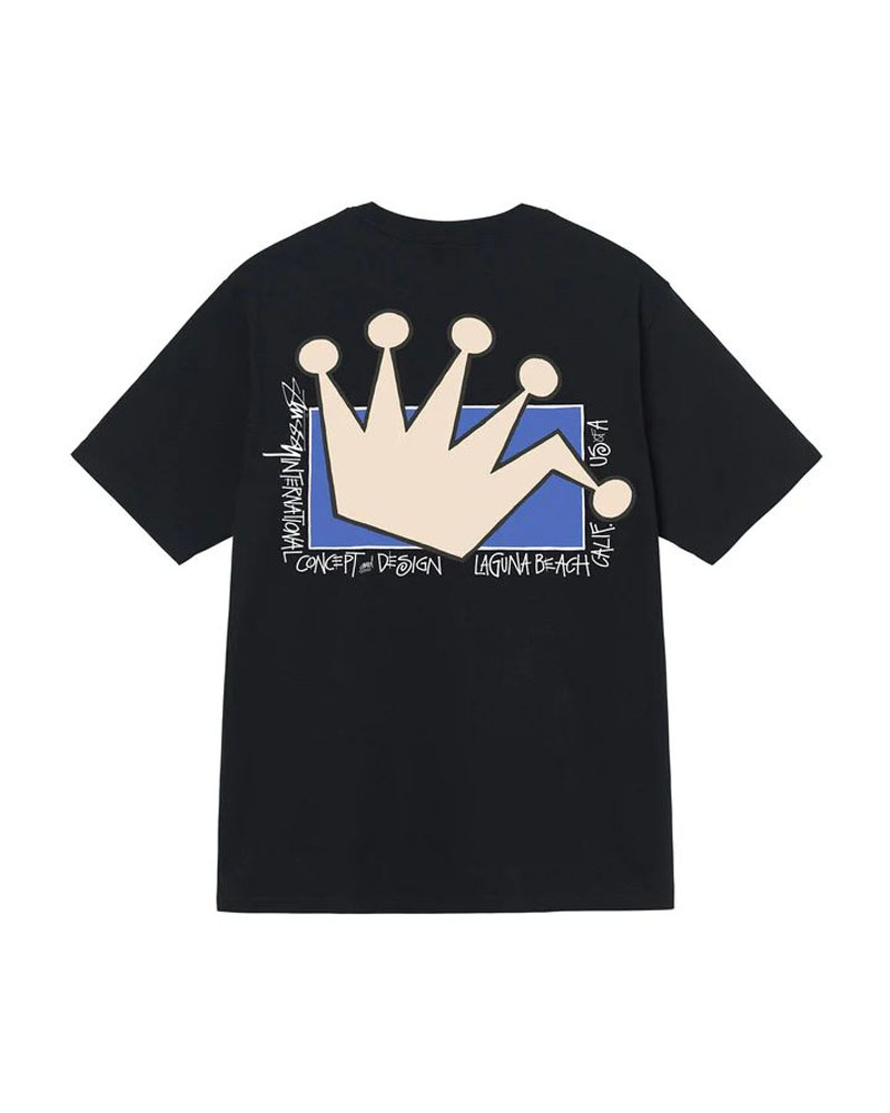 Stüssy LB Crown T-shirt Svarta | Sverige 781JTXBCO