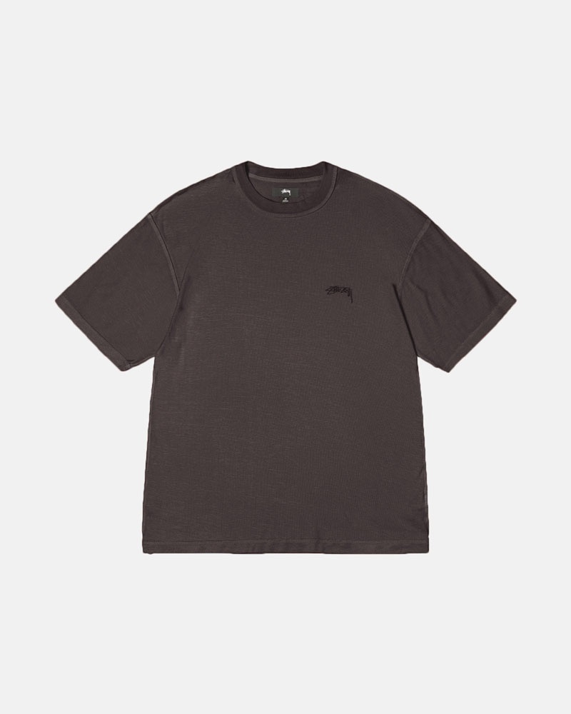 Stüssy Lazy T-shirt Svarta | Sverige 508DUIPSR