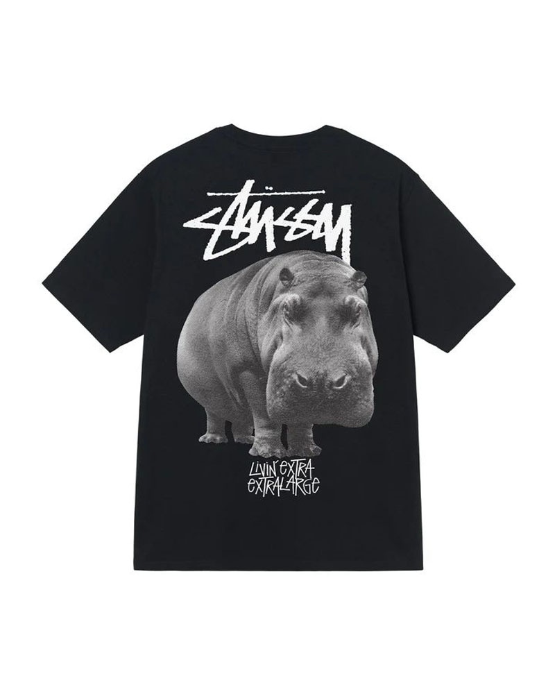 Stüssy Livin’ Large T-shirt Svarta | Sverige 103ICZQRH