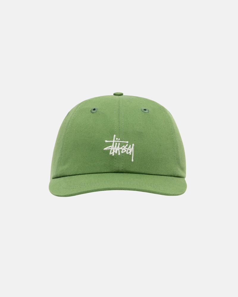 Stüssy Low Pro Basic Stock Strapback Kepsar Gröna | Sverige 096MKTBAC