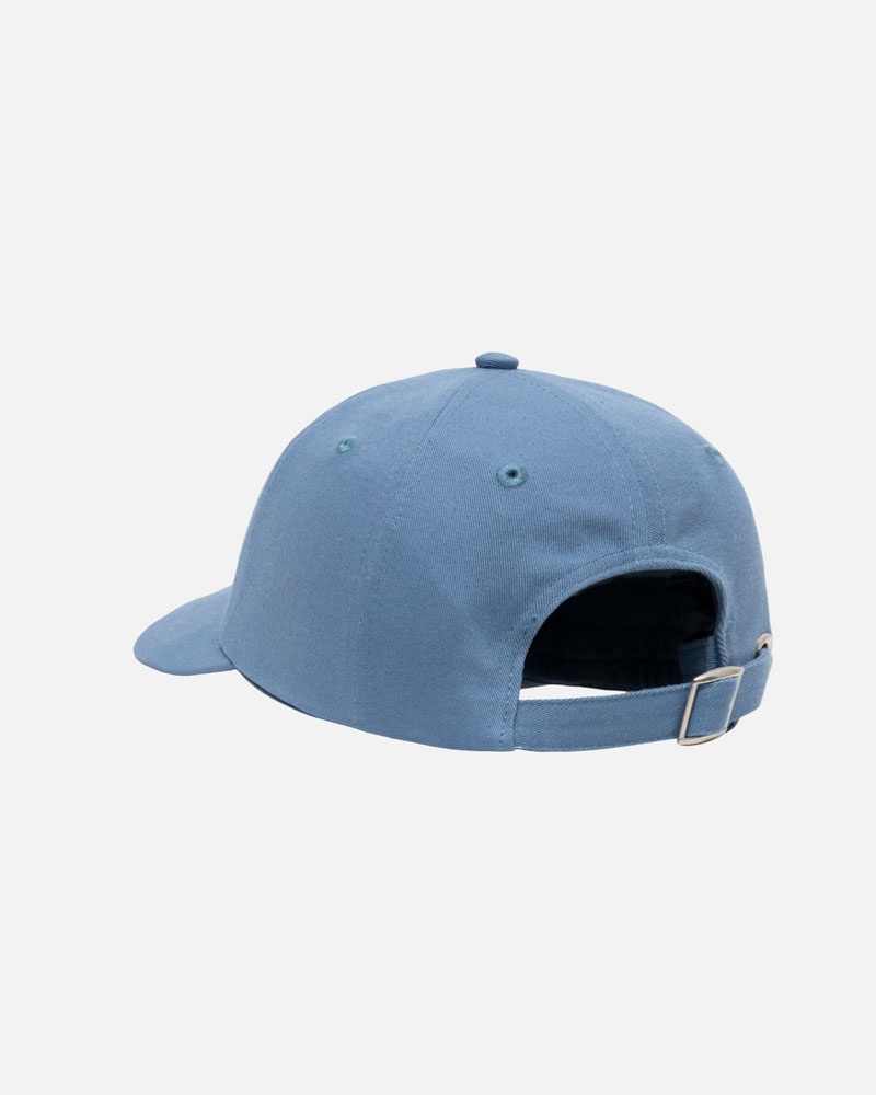 Stüssy Low Pro Basic Stock Strapback Kepsar Blå | Sverige 386GKWMEL