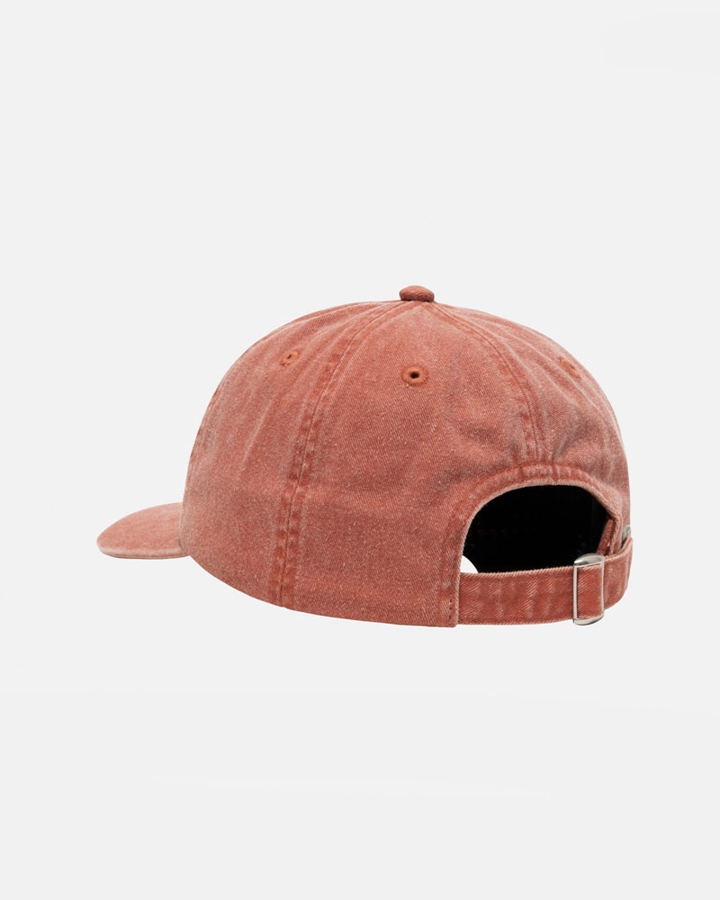 Stüssy Low Pro Basic Washed Strapback Kepsar Bruna | Sverige 158JZHTCQ