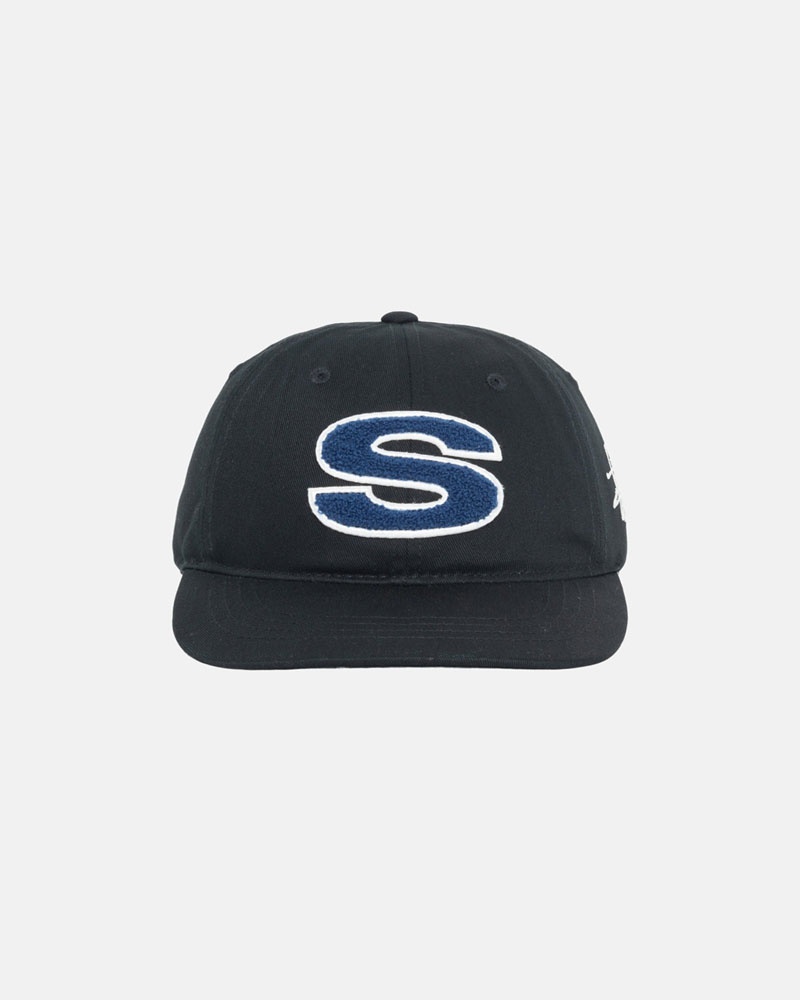 Stüssy Low Pro Chenille S Snapback Kepsar Svarta | Sverige 735VHXLIP