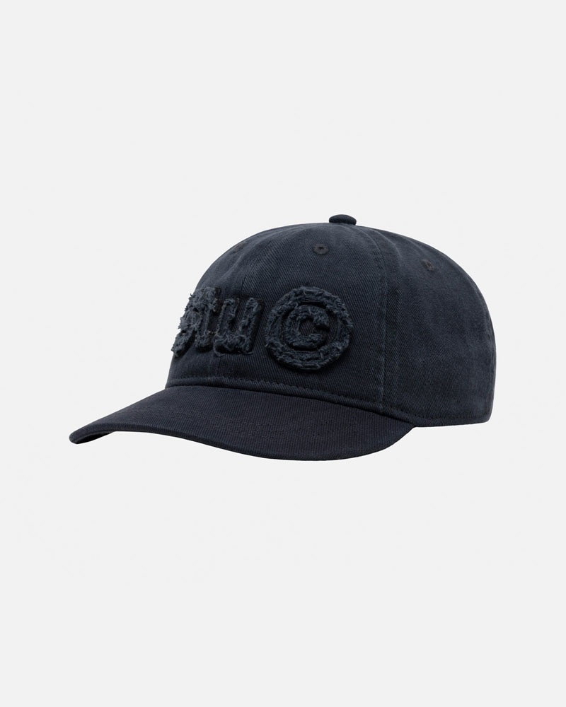 Stüssy Low Pro Copyright Applique Strapback Kepsar Marinblå | Sverige 698BAUWCO