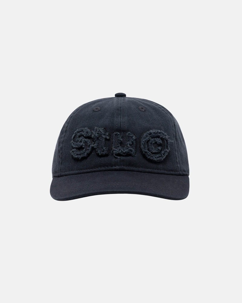 Stüssy Low Pro Copyright Applique Strapback Kepsar Marinblå | Sverige 698BAUWCO