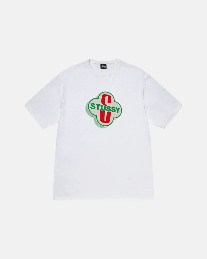 Stüssy Motel T-shirt Vita | Sverige 325LPDETZ