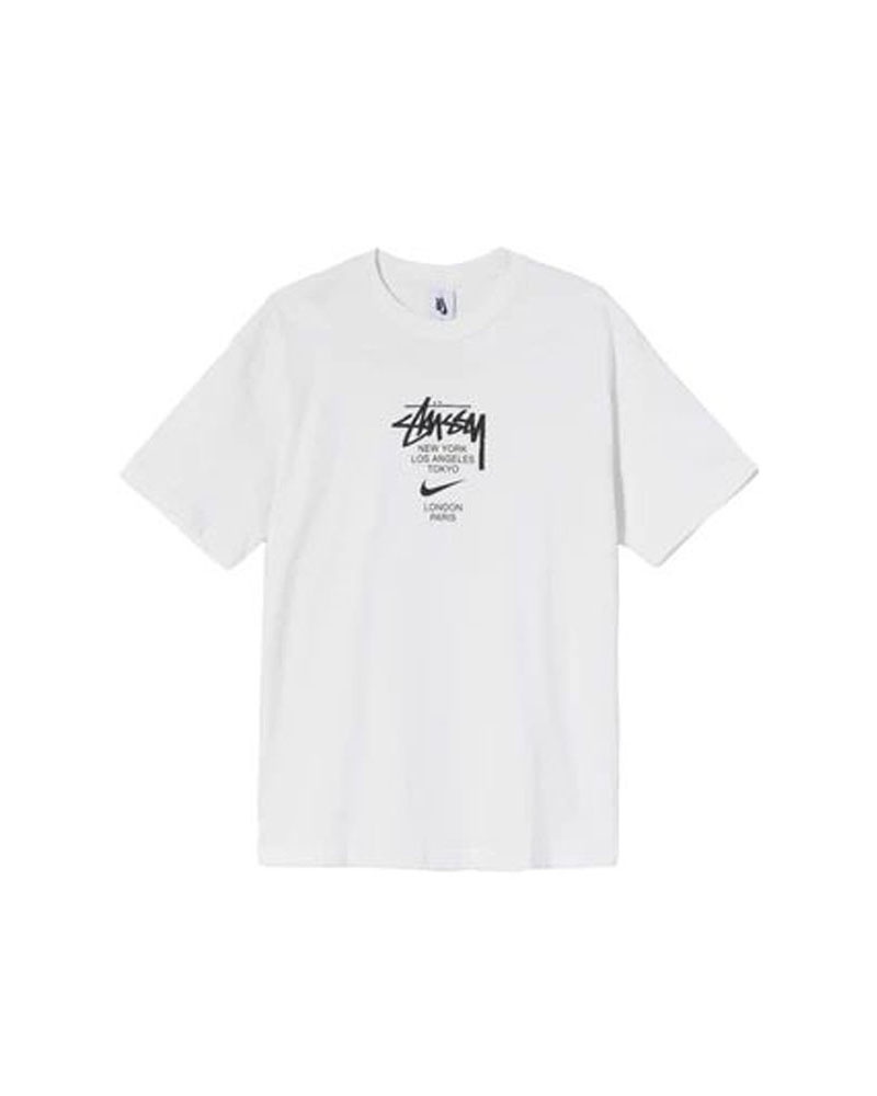 Stüssy NK X T-shirt Vita | Sverige 534EWJZKH