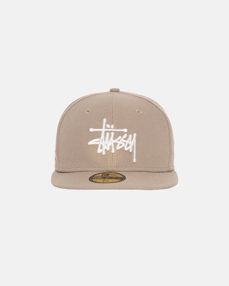 Stüssy New Era 59Fifty Authentic Kepsar Khaki | Sverige 197EVIKZG