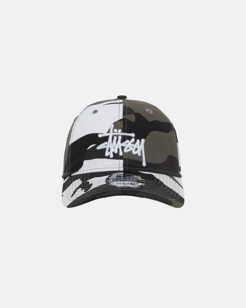 Stüssy New Era 9Twenty Basic Strapback Kepsar Camo | Sverige 981IXWOEV