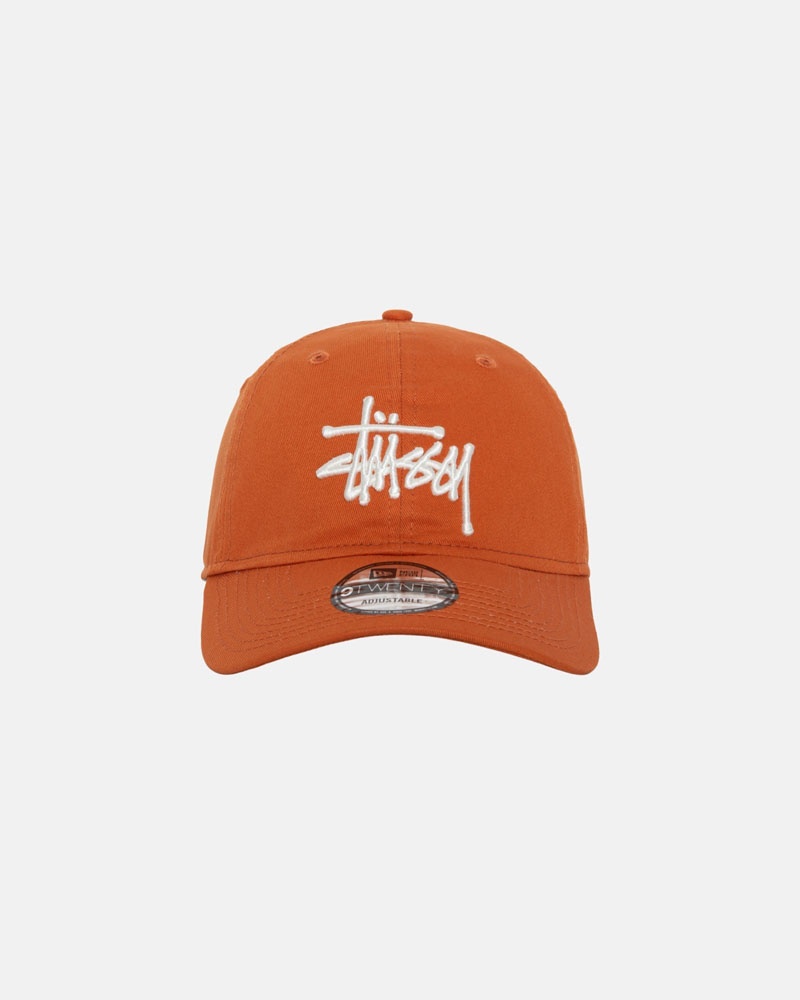 Stüssy New Era 9Twenty Basic Strapback Kepsar Orange | Sverige 196RFVKXU