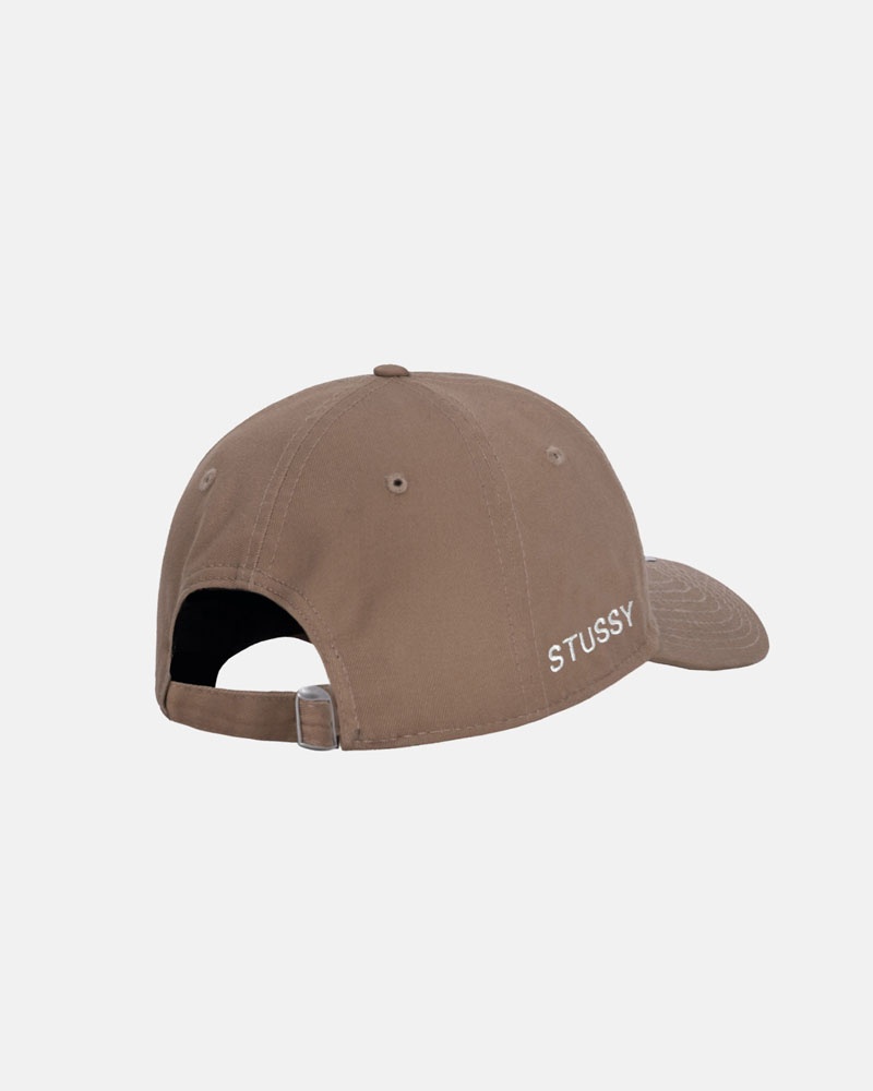 Stüssy New Era 9Twenty SS Link Strapback Kepsar Khaki | Sverige 750WSBGQX