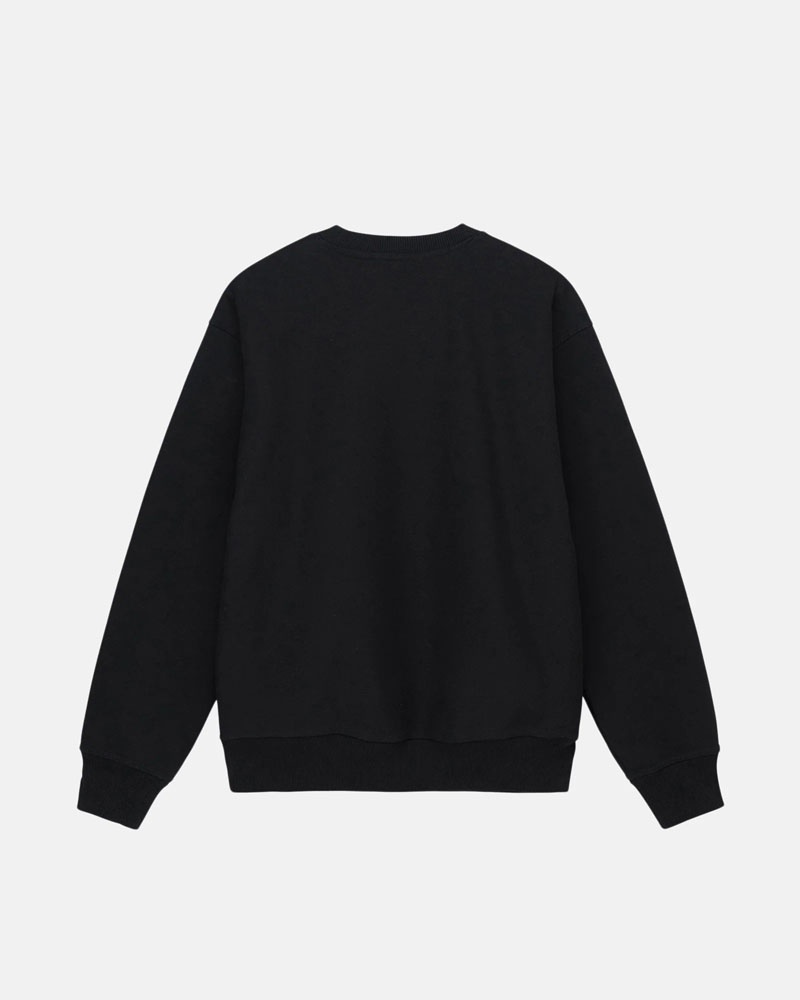 Stüssy No.4 Crew Sweatshirt Svarta | Sverige 541QWLTXY