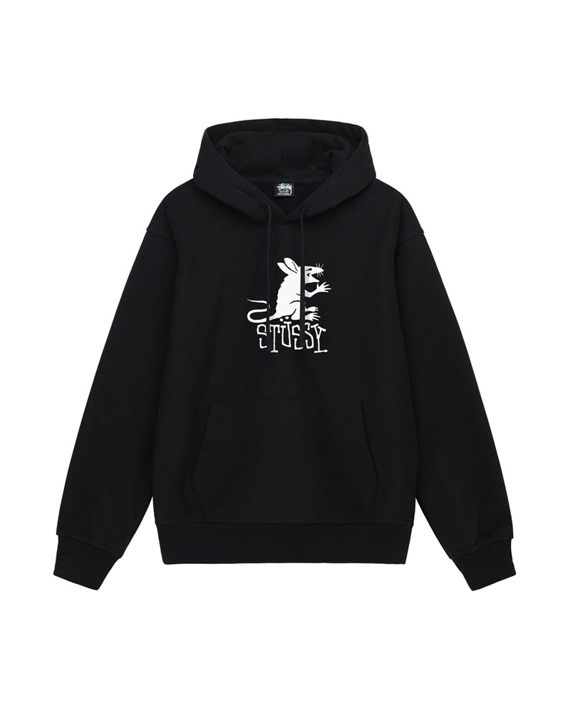 Stüssy Rat Hoodie Svarta | Sverige 586ZFVIPU