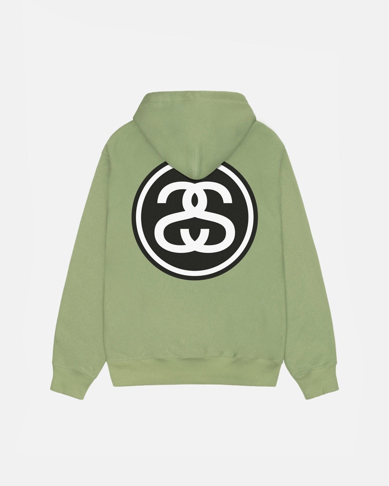 Stüssy SS-Link Hoodie Gröna | Sverige 201ZJWBQX