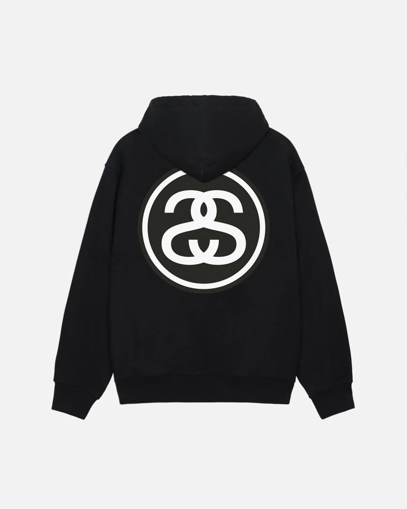 Stüssy SS-Link Hoodie Svarta | Sverige 835LTSXUB