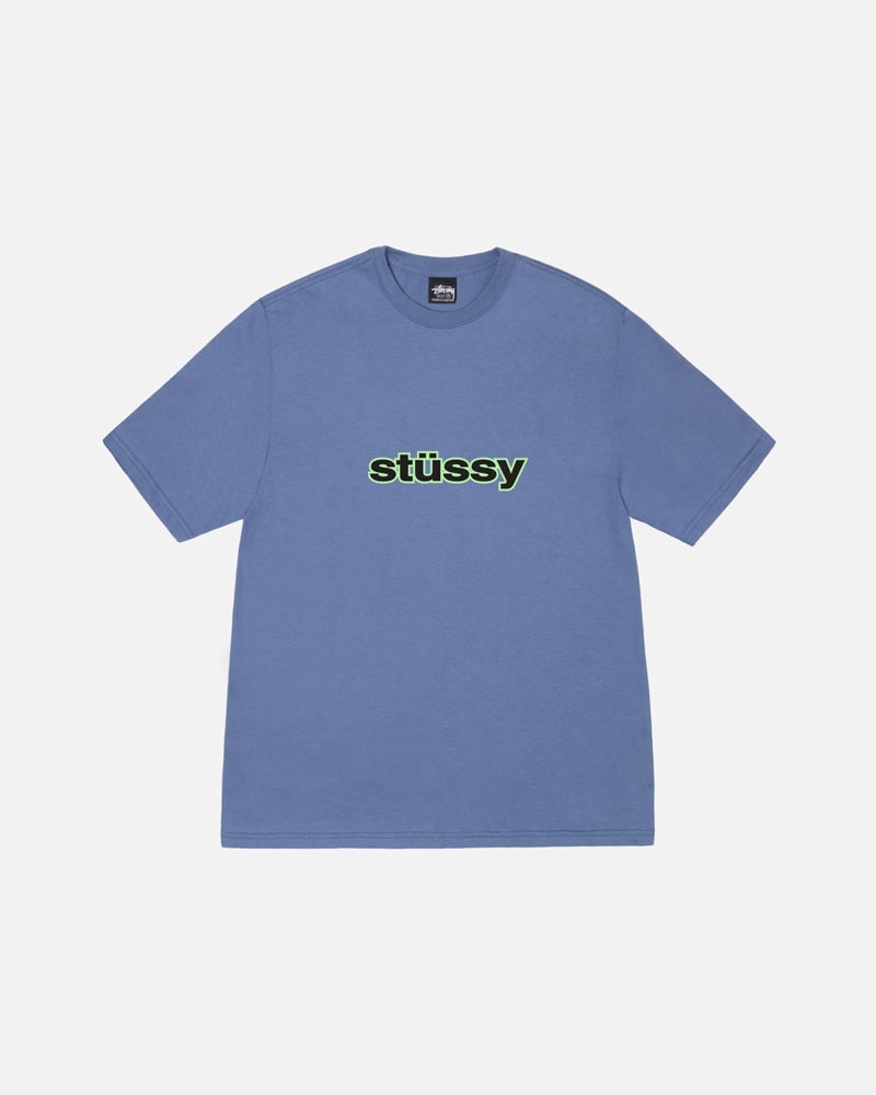 Stüssy SS-Link Storm T-shirt Blå | Sverige 132ZPUXBT