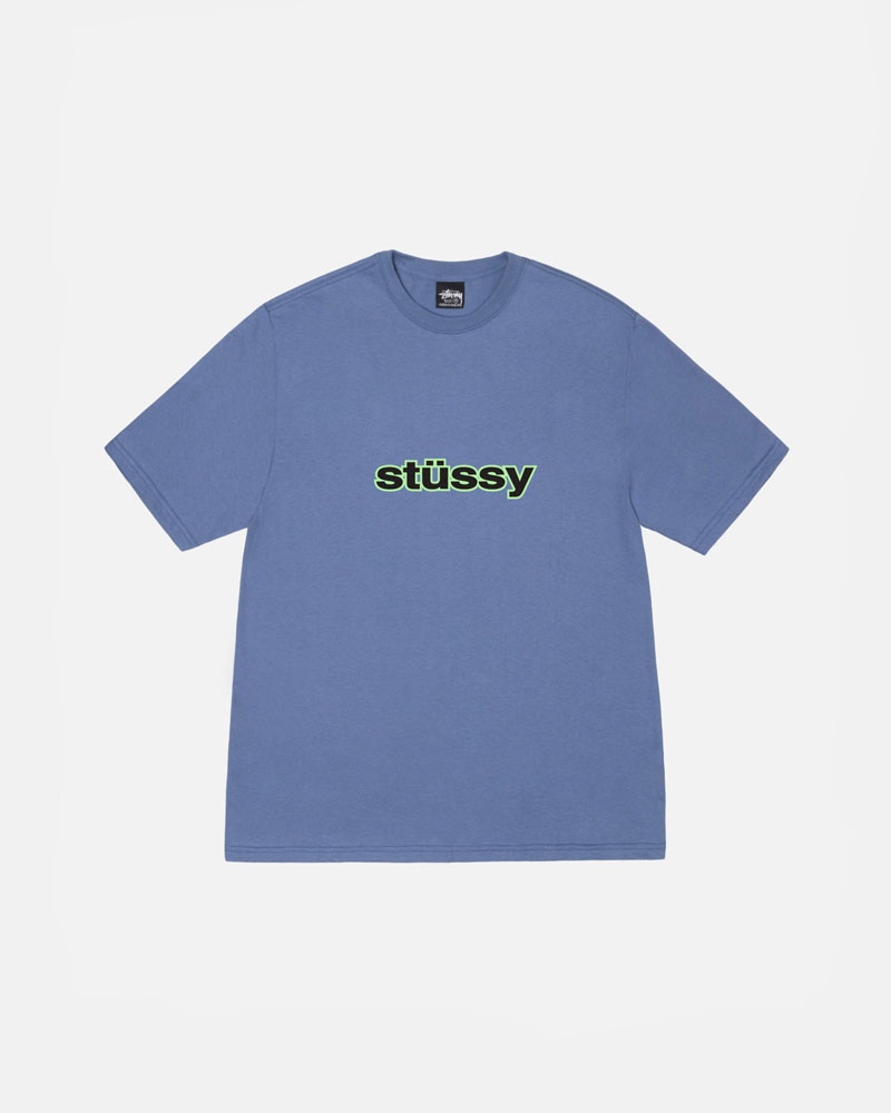 Stüssy SS-Link T-shirt Blå | Sverige 763ESTKLG