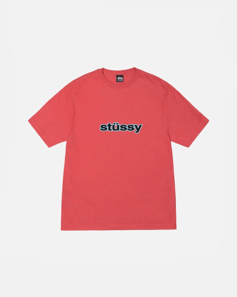 Stüssy SS-Link T-shirt Röda | Sverige 425KJLUHX