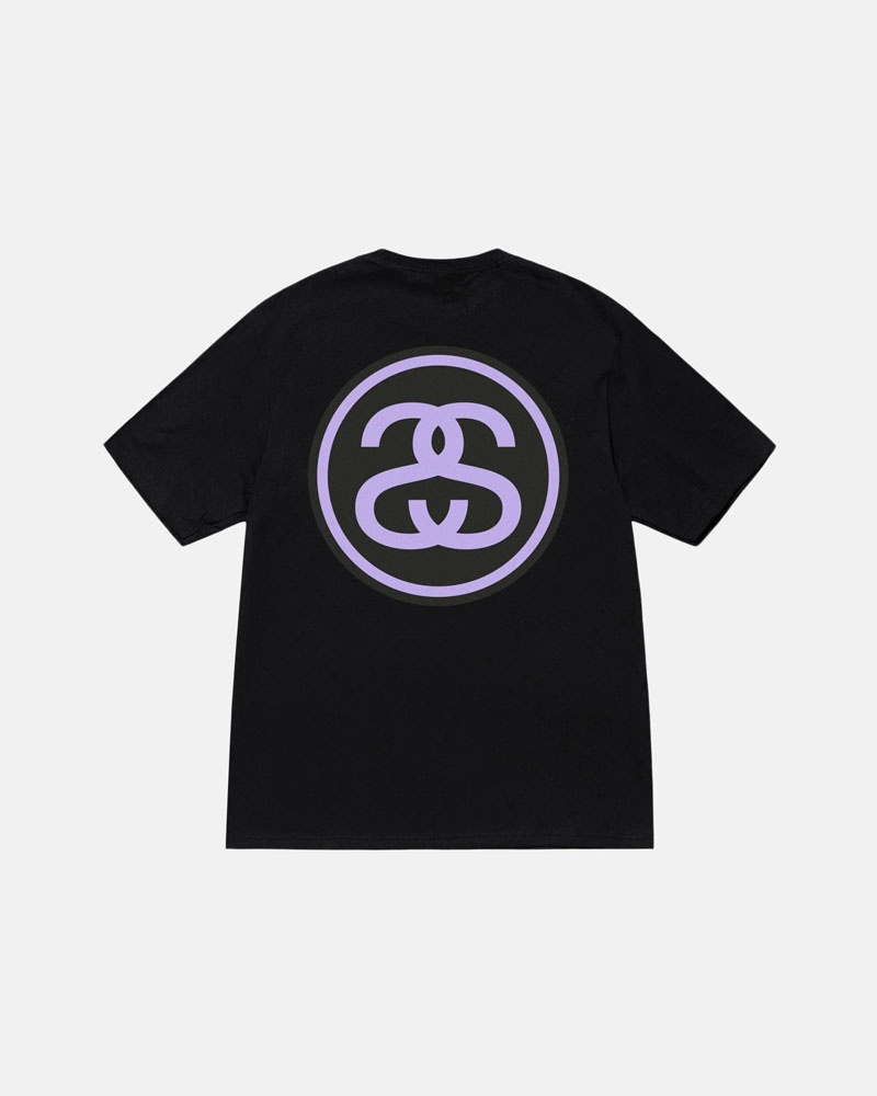 Stüssy SS-Link T-shirt Svarta | Sverige 398YJBNGF