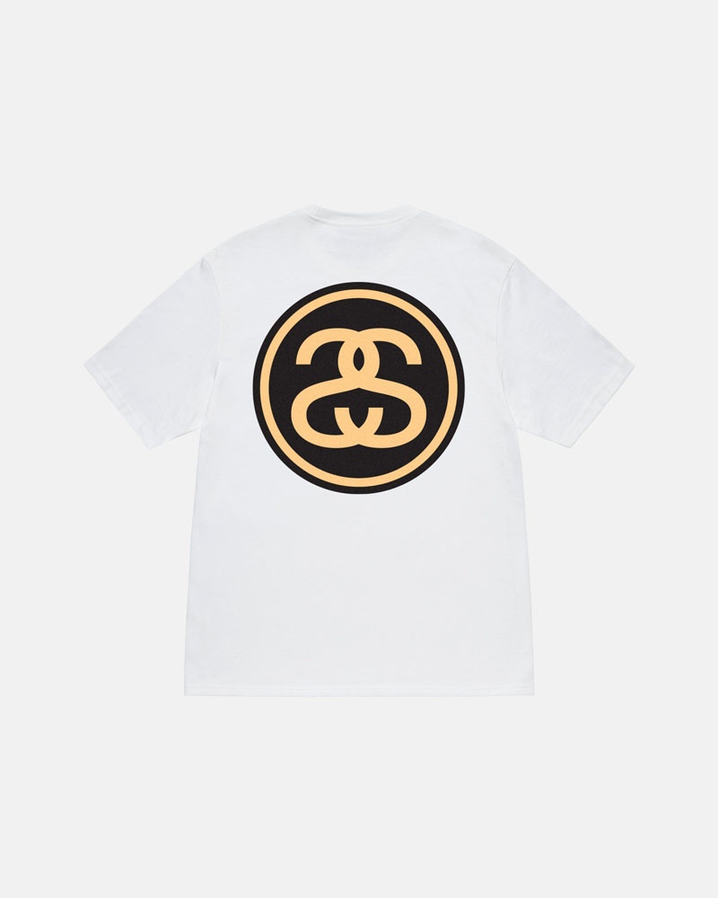 Stüssy SS-Link T-shirt Vita | Sverige 825TLPMXK