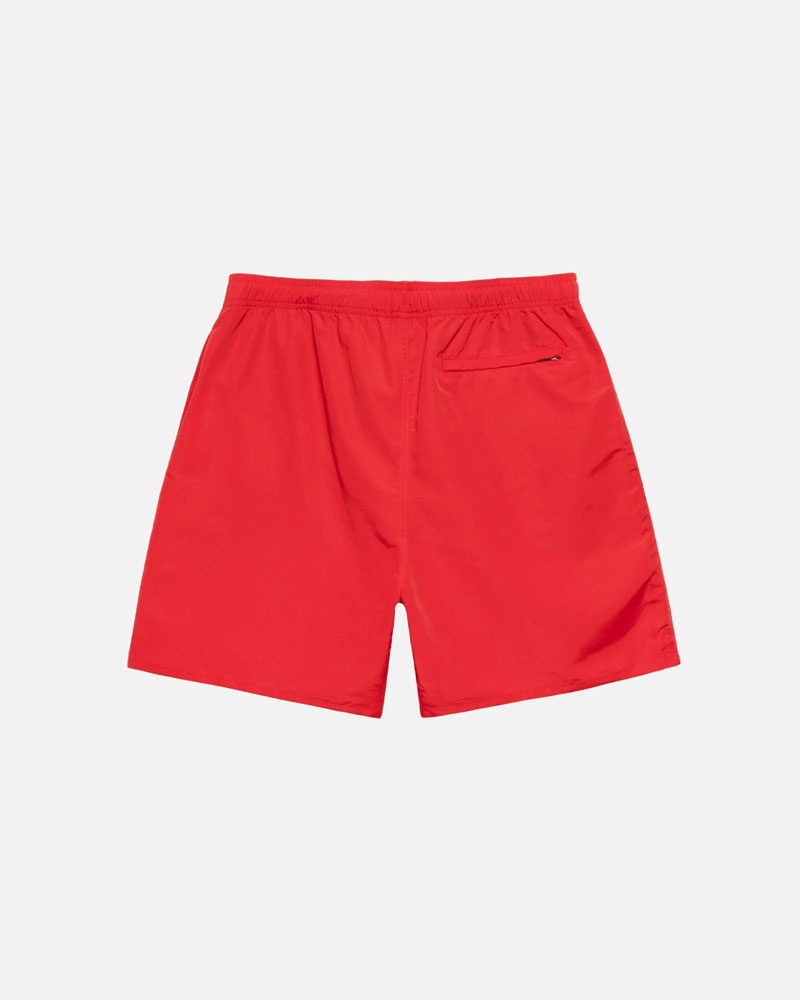 Stüssy SS-Link Vatten Shorts Röda | Sverige 891SOUZYP