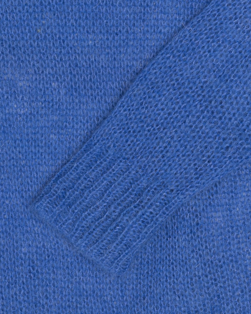 Stüssy S Loose Knit Tröja Blå | Sverige 794KGNCZE