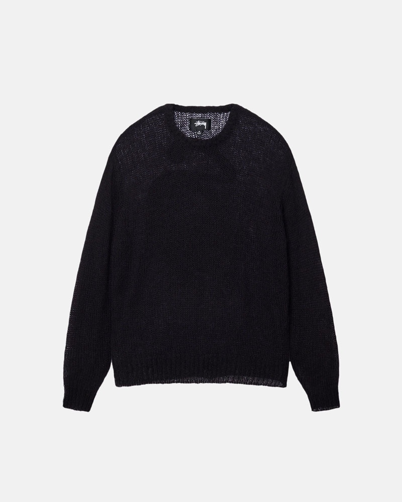 Stüssy S Loose Knit Tröja Svarta | Sverige 361DNSHVT