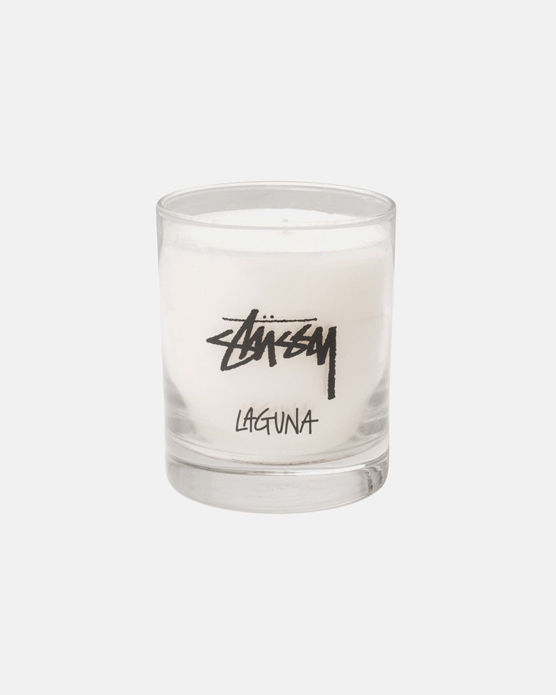 Stüssy Scented Candle Andra Tillbehör Vita | Sverige 681SZLTWH