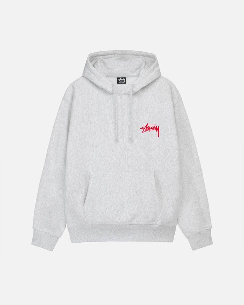 Stüssy Skate Tough Hoodie Grå | Sverige 410WMAHLE