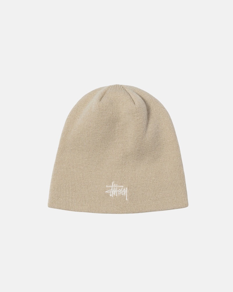 Stüssy Skullcap Basic Mössa Grädde | Sverige 103AUMXYK