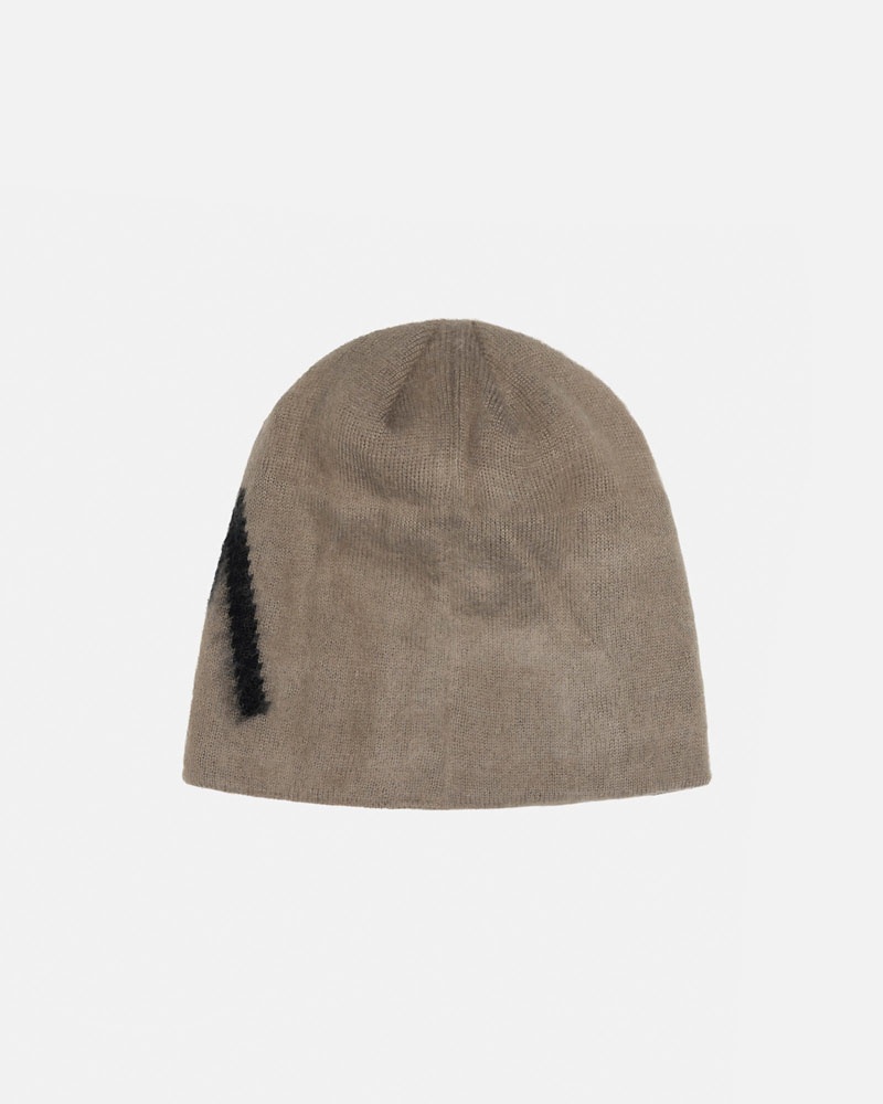 Stüssy Skullcap Brushed Out Stock Mössa Bruna | Sverige 513YFJRZQ