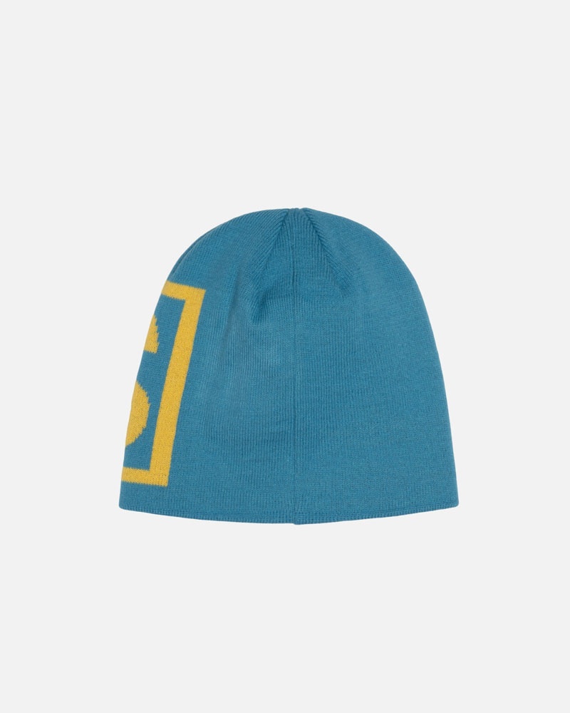 Stüssy Skullcap SS Link Mössa Blå | Sverige 537UJDBGC