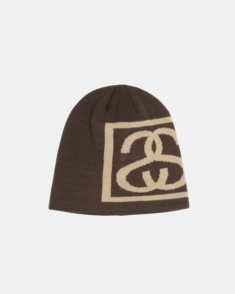 Stüssy Skullcap SS Link Mössa Bruna | Sverige 451YVGQBX