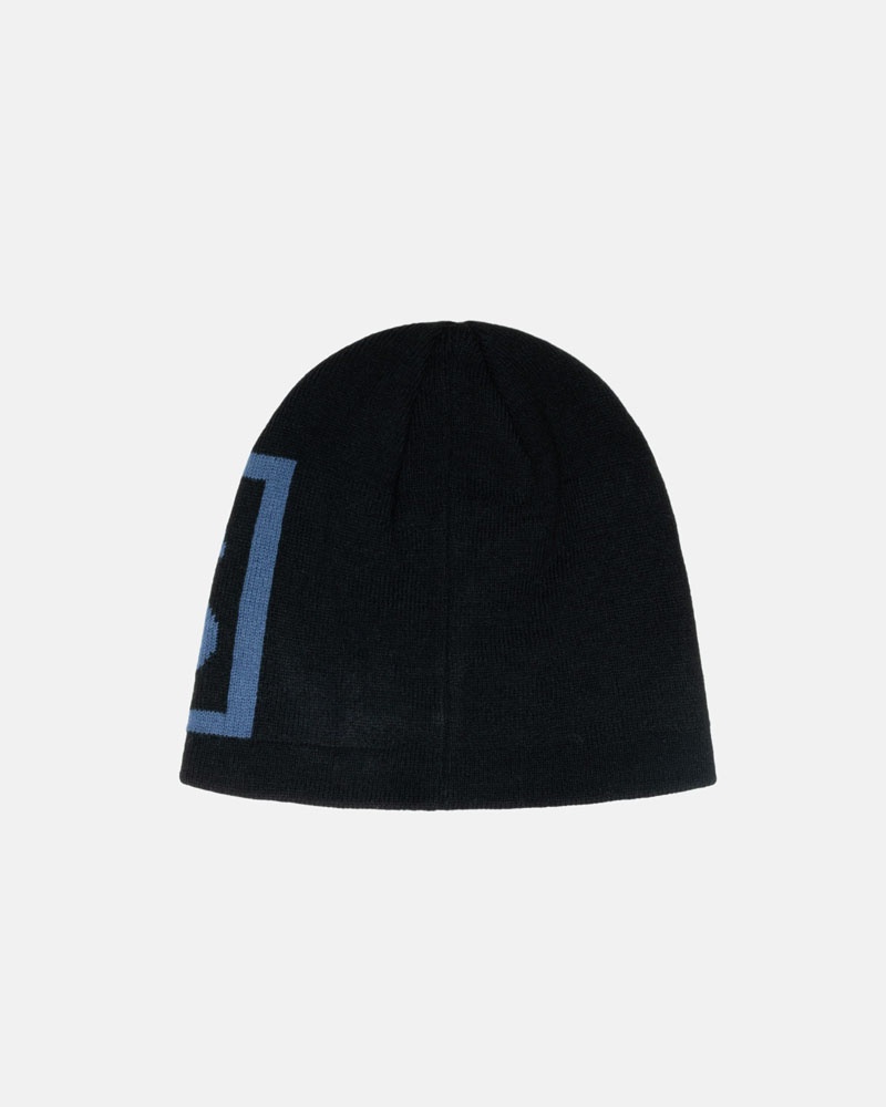 Stüssy Skullcap SS Link Mössa Svarta | Sverige 763TRGAFP