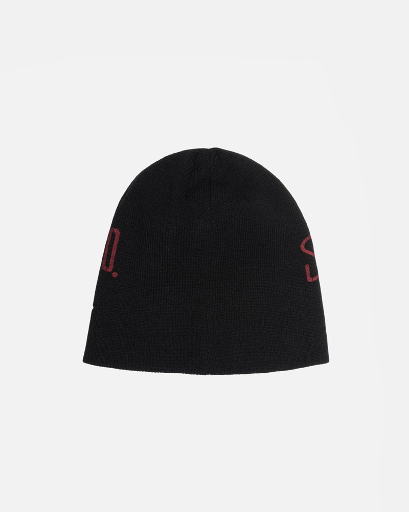 Stüssy Skullcap Workgear Print Mössa Svarta | Sverige 504KVFLYB