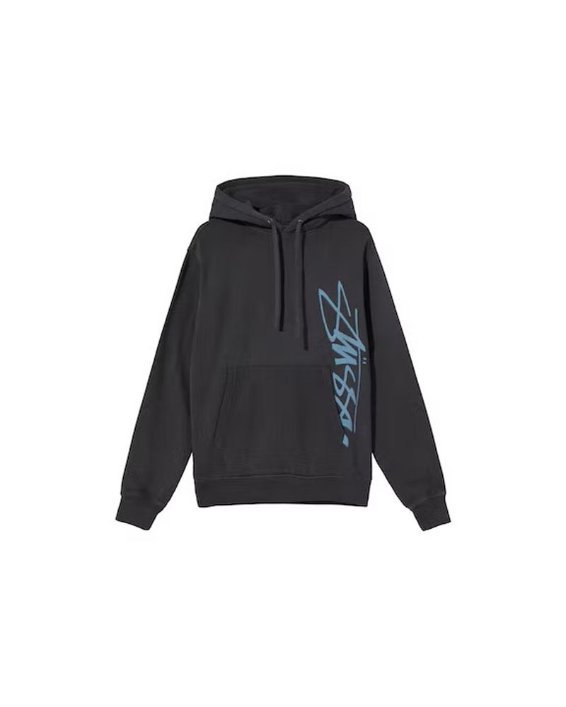 Stüssy Smooth Stock Printed Hoodie Svarta | Sverige 754CWMKSD