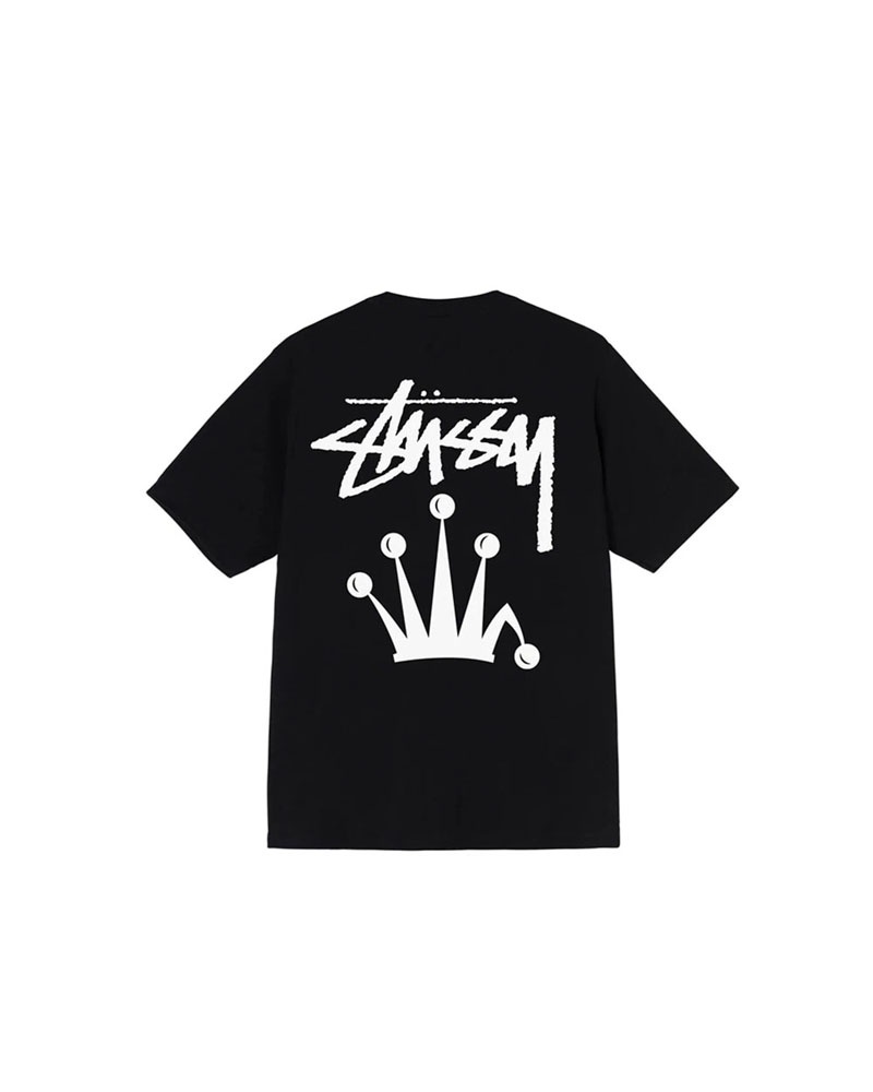 Stüssy Stock Crown T-shirt Svarta | Sverige 594KNBQIT