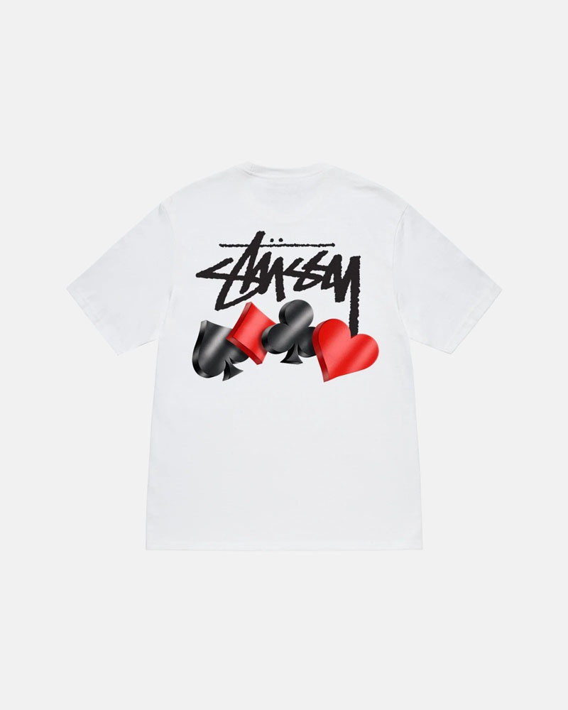 Stüssy Suits T-shirt Vita | Sverige 451DWVMLE