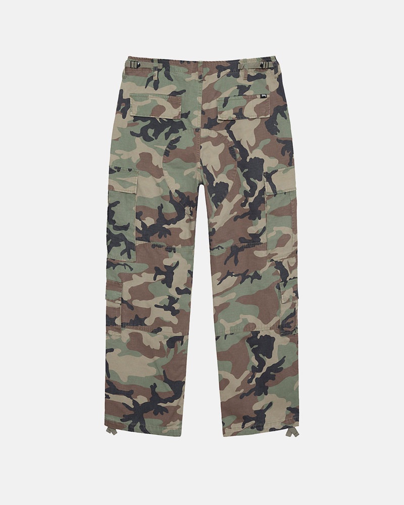 Stüssy Surplus Cargo Ripstop Byxor Camo | Sverige 064GNYITW