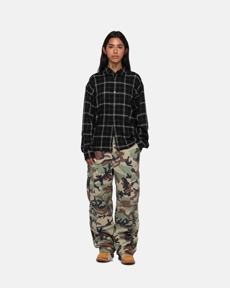 Stüssy Surplus Cargo Ripstop Byxor Camo | Sverige 064GNYITW