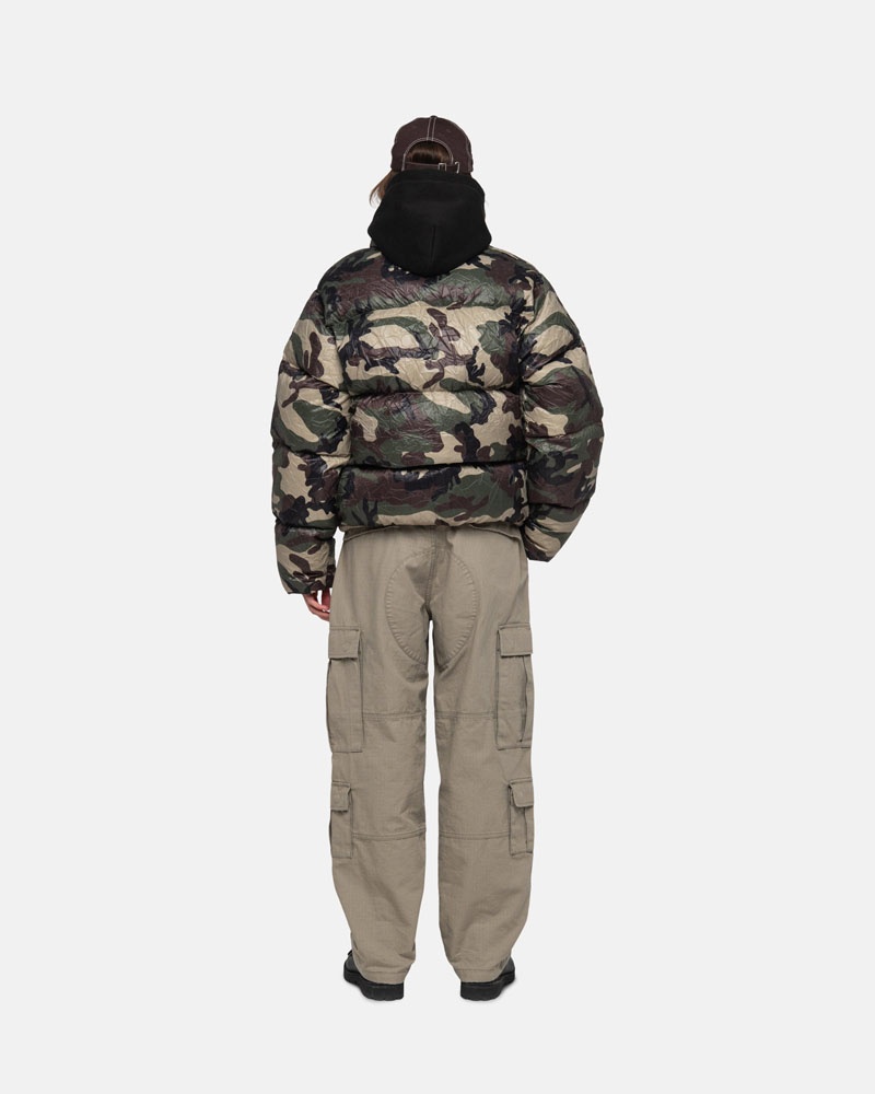 Stüssy Surplus Cargo Ripstop Byxor Olivgröna | Sverige 941PJVKIN