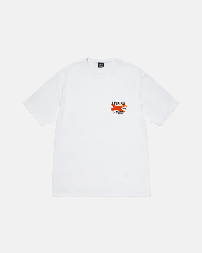 Stüssy Talking Heads Remain In Light T-shirt Vita | Sverige 658AMVPEB