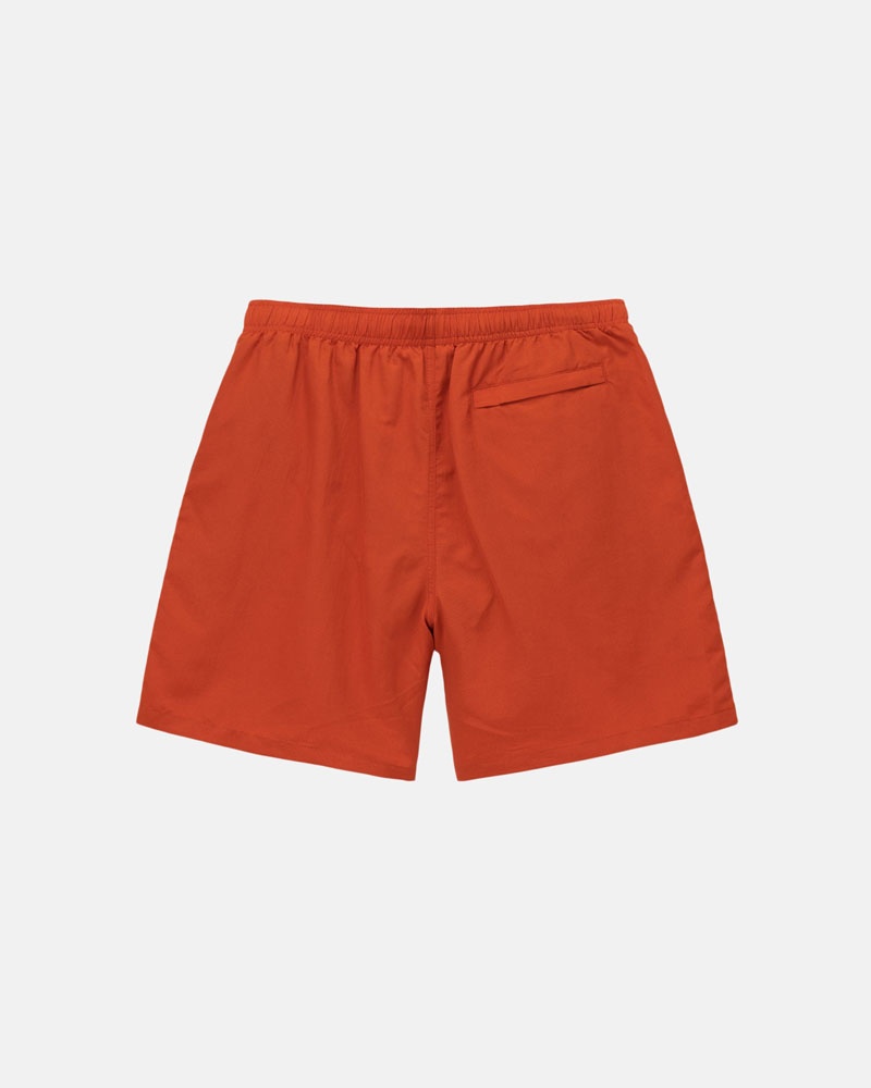 Stüssy Vatten Korta Stock Shorts Orange | Sverige 947ZTBUAP