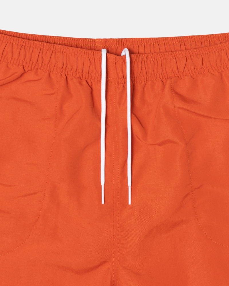 Stüssy Vatten Korta Stock Shorts Orange | Sverige 947ZTBUAP