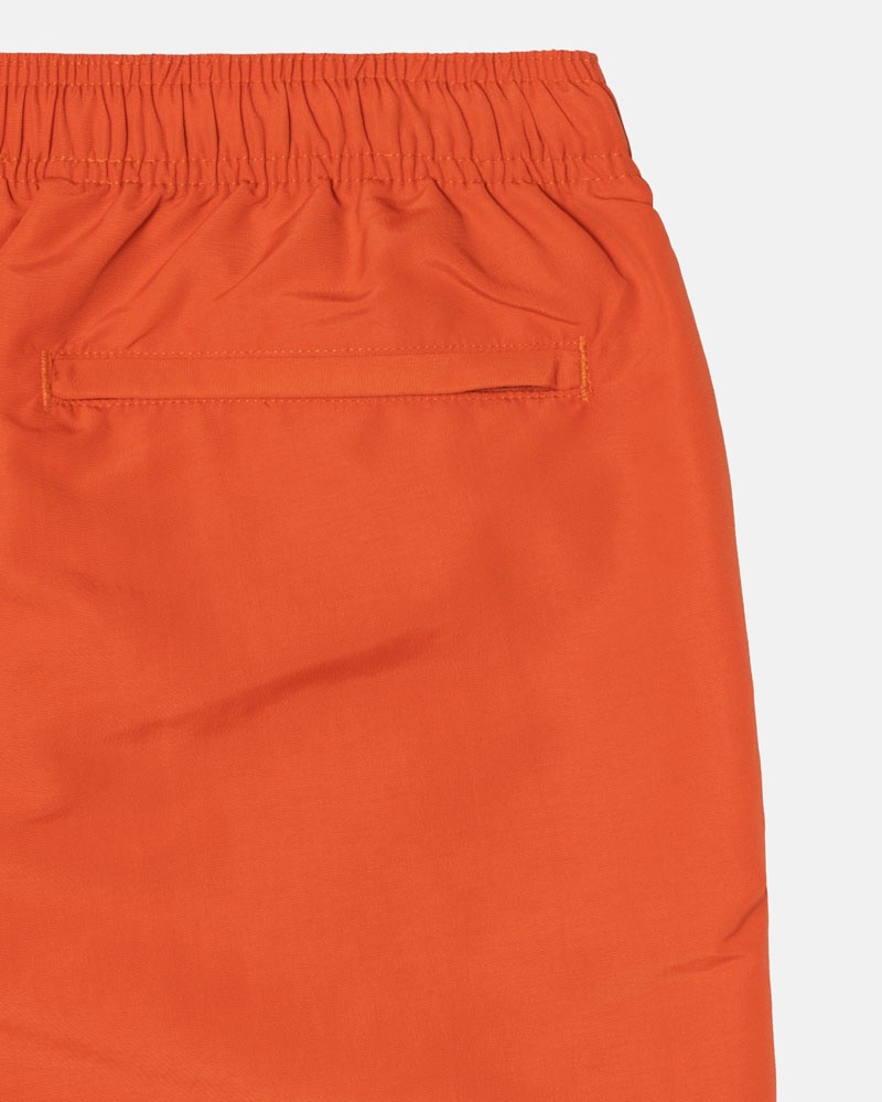 Stüssy Vatten Korta Stock Shorts Orange | Sverige 947ZTBUAP