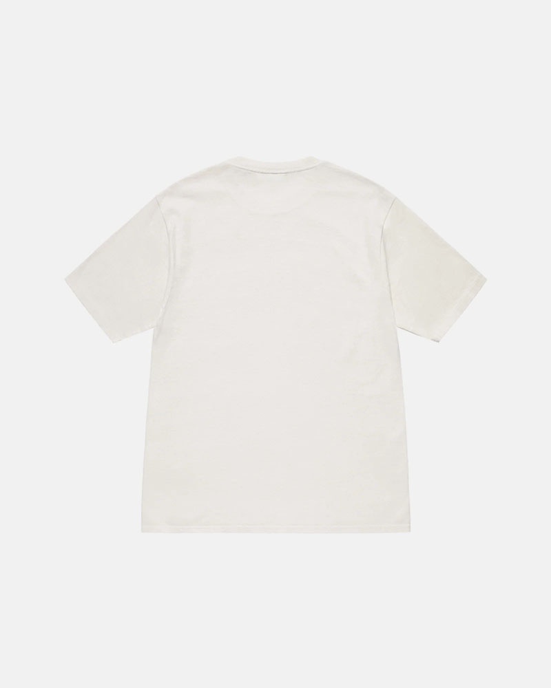 Stüssy Web Pigment Dyed T-shirt Vita | Sverige 918HAWCSZ