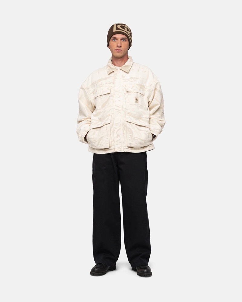 Stüssy Workgear Trouser Twill Byxor Svarta | Sverige 017PDQVWS