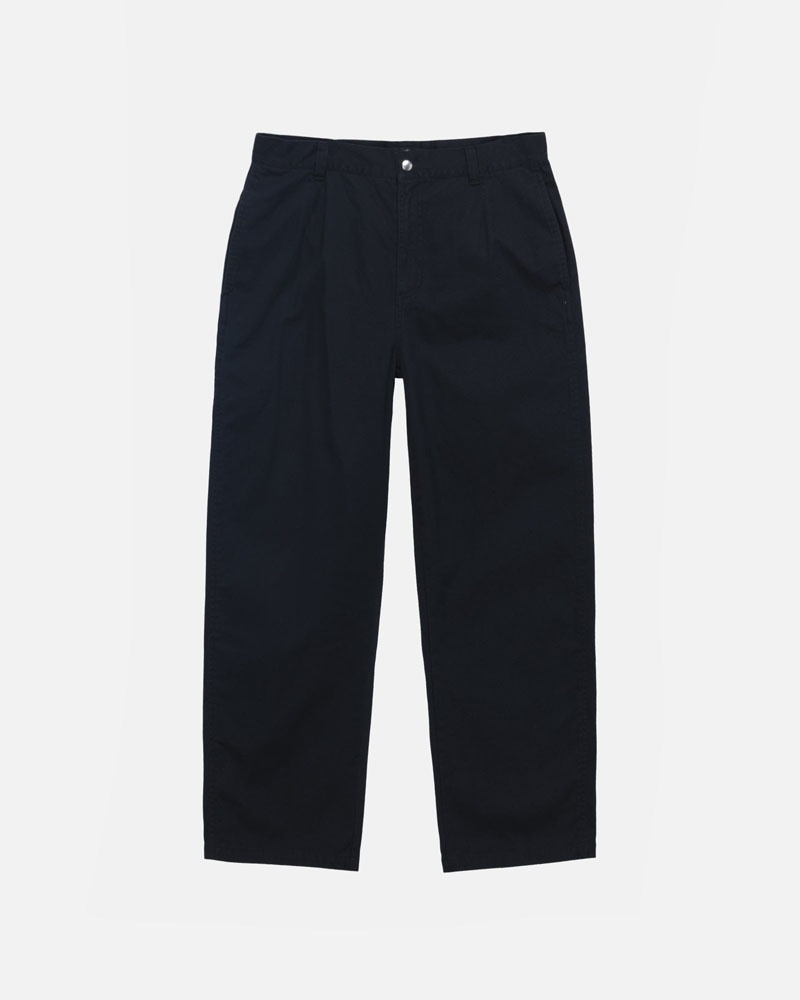 Stüssy Workgear Trouser Twill Byxor Svarta | Sverige 017PDQVWS